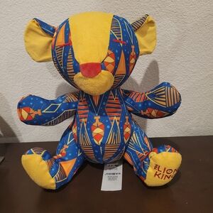Disney The Lion King Blue and Yellow Plush Toy
